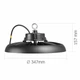 LED светильник высотный ХайБей VIDEX 200W 5000K 36000Lm Черный - изображение 3