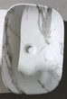 Раковина накладна MIXXUS PREMIUM DIVERSE-0114 MARBLE, прямокутна, мармурове покриття - зображення 8