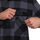 Сорочка фланелева Sturm Mil-Tec Flannel Shirt Light Black/Titan Gray S (10939008) - зображення 6