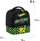 Термосумка для ланчу Kite Hot Wheels 25х18х15 см Чорна (HW26-2708) - зображення 2