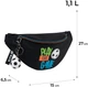 Дитяча сумка-бананка Kite Kids Football Player 25х18х15 см Чорна (K26-2577-2) - зображення 2