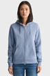 Жіноче блакитне худі REG TONAL SHIELD ZIP Gant M 4200671 - изображение 1