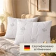 Подушка Sei Design SoftDreams Искусственный пух гипоаллергенная белая 50х70 см (4820227287673_1) - изображение 7