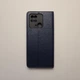 Чехол книжка Keyunfei для Xiaomi Redmi 10C, Poco C40 на магните темно-синий - изображение 2