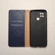 Чехол книжка Keyunfei для Xiaomi Redmi 10C, Poco C40 на магните темно-синий - изображение 3