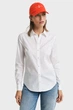 Жіноча біла сорочка SLIM POPLIN SOLID Gant 34 4300486 - зображення 1