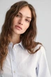 Жіноча сорочка у смужку REG CLASSIC POPLIN STRIPED Gant 38 4300214 - зображення 4