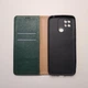 Чехол книжка Keyunfei для Xiaomi Redmi 10C, Poco C40 на магните зеленый - изображение 3