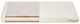 Materac Sensillo Kokos-pianka-kokos Aloe vera 90×40x8 cm (5908310399591) - obraz 2