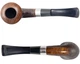 Люлька Anton Dublin Briar Sandblast Pipe 9mm Cognac - изображение 3