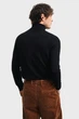Чоловічий чорний вовняний гольф EXTRAFINE MERINO WOOL TURTLENECK Gant XXL 8050207 - изображение 3