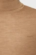 Чоловічий коричневий вовняний гольф EXTRAFINE MERINO WOOL TURTLENECK Gant XXXL 8050207 - изображение 4