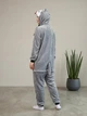Пижама кигуруми My Kigu Женская Хаски с языком Серый размер L 165-175 см (106841) - изображение 8