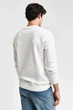 Чоловічий білий світшот EMBOSSED C-NECK Gant M 2015085 - изображение 3