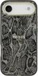 Etui Guess Python Pattern MagSafe do Apple iPhone Air Black (3666339535322) - obraz 2
