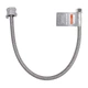 Шланг для води SmartFlex Silver нейлоновий 1/2” ВВ 60 см - изображение 1
