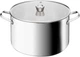 Высокая кастрюля с крышкой Tefal Space+ Emotion+ XL 30 см 11.4 л (E3366955) - изображение 1