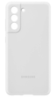 Чехол силиконовый Silicone Cover для Samsung Galaxy S21 FE (G990) White - изображение 4