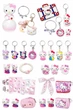 Адвент-календарь Hello Kitty 40 сюрпризов с аксессуарами и украшениями, подарочный набор для девочек - изображение 3