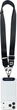 Pasek do smartfona Karl Lagerfeld Universal Strap Tether Patch Choupette Metal Logo Black (KLUCNCHPSPK) - obraz 3