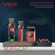 Комплект VGR STEPLERSS PRO 3 IN 1 RED машинка для стрижки (Clipper) триммер электробритва - изображение 3