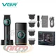 Комплект VGR 2 в 1 V-977/ V-377 BLACK триммер и шейвер - изображение 1