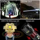 Фонарь YEMAO YM-G600 TG 60W 4x181350 Power Bank ЗУ Type-C zoom кейс - изображение 3