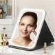Дзеркало з LED підсвічуванням CH Folding makeup mirror 806 Size S Black - изображение 8