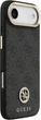 Etui Guess 4G Strass Logo & Big Strap Metal Buttons MagSafe do Apple iPhone Air Black (GUHMP17MP4G4DCSK) - obraz 4