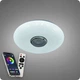 Люстра світлодіодна 517 Dlight RGB з пультом і колонкою 70Вт Білий (02161) - зображення 3