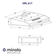 Вытяжка Minola HPL 617 WH - изображение 3