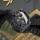 Чоловічі годинники Awarder 004 Тризуб срібло Black - зображення 5
