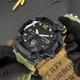 Чоловічі годинники Awarder 004 Тризуб срібло Army Green-Black - зображення 2