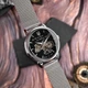 Класичні жіночі годинники Awarder 028-3D Де б не була Silver-Black - зображення 2
