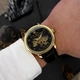 Класичний чоловічий годинник Awarder 022 Не Забуду Дім Gold-Black - изображение 2