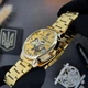 Класичний чоловічий годинник Awarder 022 Gold-Gold Automatics Metall Не Забуду Дім - изображение 6