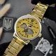 Класичний чоловічий годинник Awarder 022 Gold-Gold Automatics Metall Не Забуду Дім - изображение 12