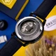 Чоловічий наручний годинник Awarder 022-3D Де би не був All Black Automatic - изображение 4