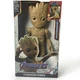 Игровой набор больших фигурок Spider-Man, Hulkbuster, Groot Marvel Мстители 30 см (3 шт) со звуком и светом - изображение 5