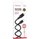 Дата кабель Borofone BX113 Lenny Type-C to Lightning 27W (2m) Black - зображення 2