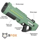 Водяной автомат электрический аккумуляторный с автоматическим набором воды Water Gun Machine детский gark green - изображение 7