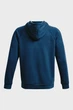 Чоловіче темно-синє худі UA Rival Fleece Logo HD Under Armour S 1379758-426 - изображение 6