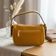 Жіноча шкіряна сумка крос-боді Vintage 20х14,5х8,5 см жовта через плече 60673 - зображення 2