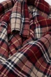 Чоловічий бордовий картатий вовняний шарф MULTI CHECK SCARF Gant OS 9920204 - изображение 3