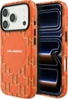 Etui Karl Lagerfeld Monogram Logo MagSafe do Apple iPhone 17 Pro Orange (KLHMP17L5PGKLMCO) - obraz 1