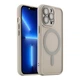 Чохол Premium TPU+PC Magnetic Matte Camera Lens with Magsafe для iPhone 13 Pro Dark Blue - изображение 5
