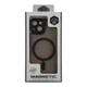 Чохол Premium TPU+PC Magnetic Matte Camera Lens with Magsafe для iPhone 13 Black - зображення 6