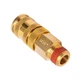 Фитинг для компрессора Sigma 3/8" латунь с фиксатором и автоматическим клапаном - изображение 7