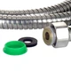 Шланг для душу 1/2" SS розтяжний з підшипником 150-180см AQUATICA XB-9353 (9792040) - зображення 4