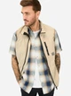 Рубашка хлопковая летняя мужская Camel Active Shortsleeve Shirt 409252-5S52-48 M Темно-синяя в клетку (4064478957811) - изображение 4